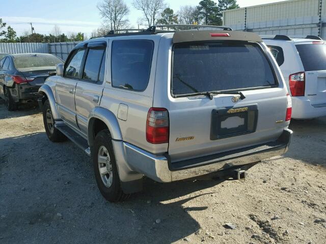 JT3HN87R3W9008769 - 1998 TOYOTA 4RUNNER LI SILVER photo 3