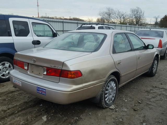 4T1BG22K31U034664 - 2001 TOYOTA CAMRY CE BEIGE photo 4