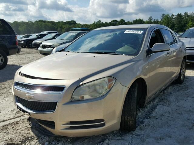 1G1ZH57B08F199329 - 2008 CHEVROLET MALIBU 1LT 米色 照片 2