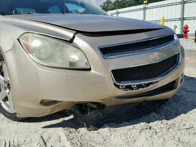 1G1ZH57B08F199329 - 2008 CHEVROLET MALIBU 1LT 米色 照片 9