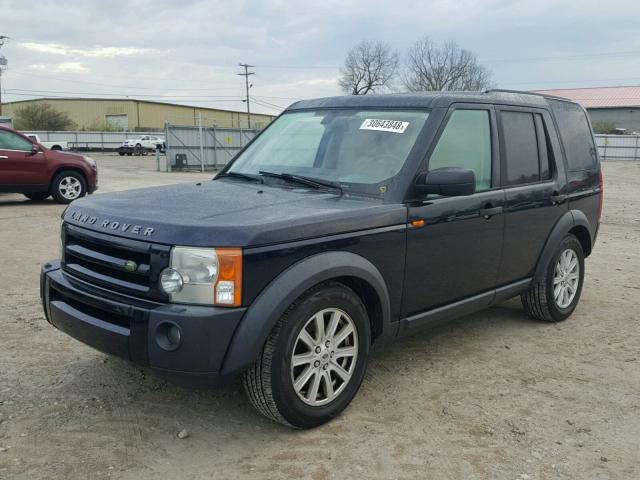 SALAE25488A443394 - 2008 LAND ROVER LR3 SE BLUE photo 2