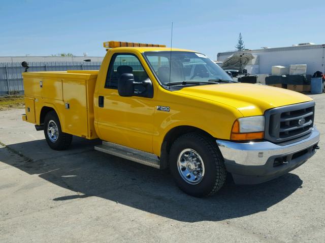 1FTNF20F81ED03892 - 2001 FORD F250 SUPER YELLOW photo 1