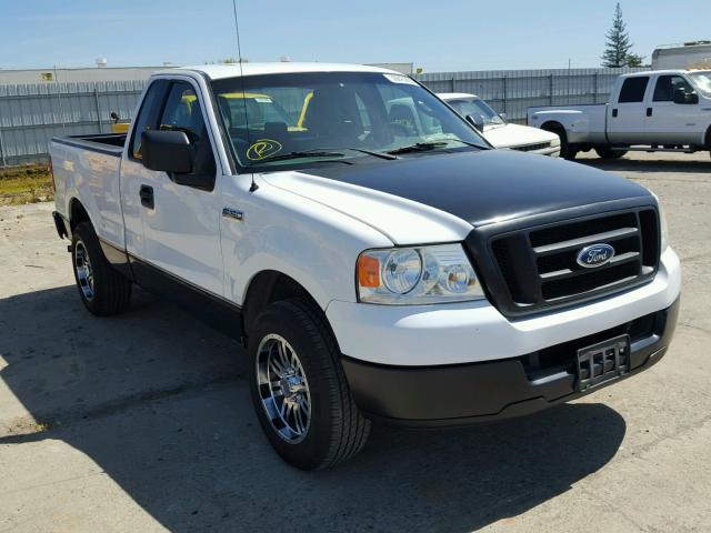 1FTRF12285NA63108 - 2005 FORD F150 WHITE photo 1