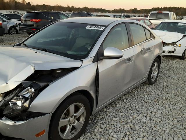 1G1PC5SBXE7396270 - 2014 CHEVROLET CRUZE SILVER photo 1