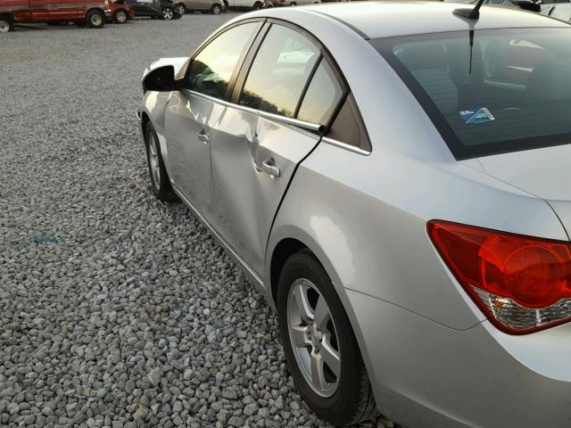 1G1PC5SBXE7396270 - 2014 CHEVROLET CRUZE SILVER photo 2