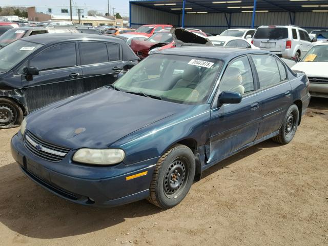 1G1NE52J8Y6199522 - 2000 CHEVROLET MALIBU LS GREEN photo 2