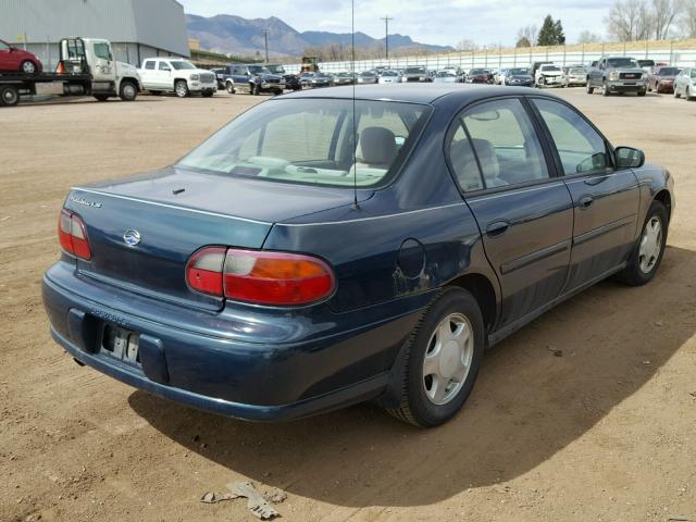 1G1NE52J8Y6199522 - 2000 CHEVROLET MALIBU LS GREEN photo 4