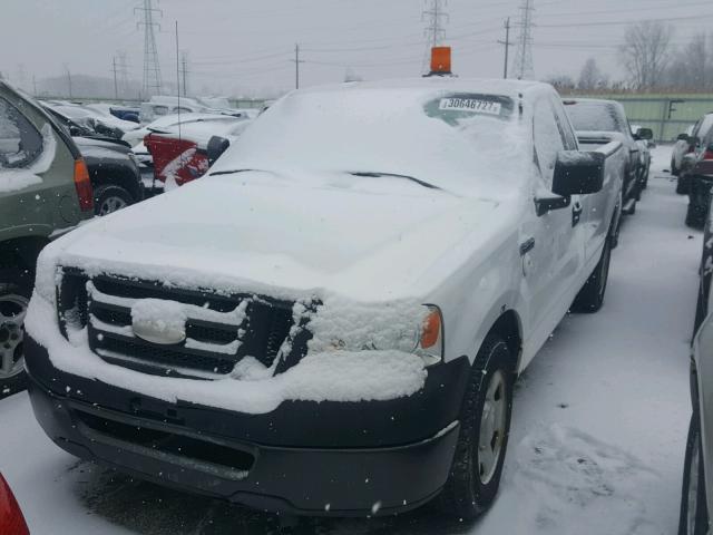 1FTRF12W67NA77384 - 2007 FORD F150 Beyaz fotoğraf 2