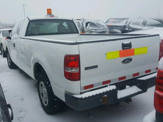1FTRF12W67NA77384 - 2007 FORD F150 Beyaz fotoğraf 3