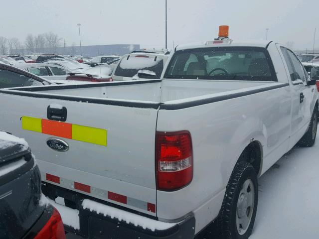 1FTRF12W67NA77384 - 2007 FORD F150 WHITE photo 4