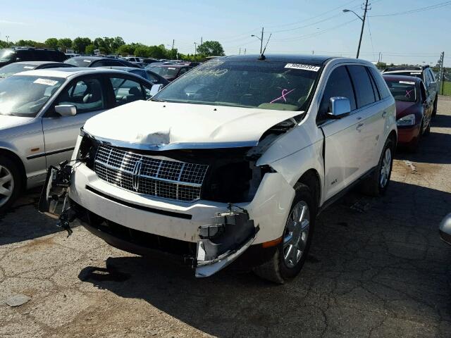 2LMDU88CX7BJ36440 - 2007 LINCOLN MKX WHITE photo 2