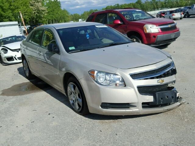 1G1ZB5EB0AF225809 - 2010 CHEVROLET MALIBU GOLD photo 1