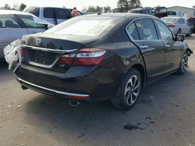 1HGCR3F03GA023466 - 2016 HONDA ACCORD EXL BLACK photo 3