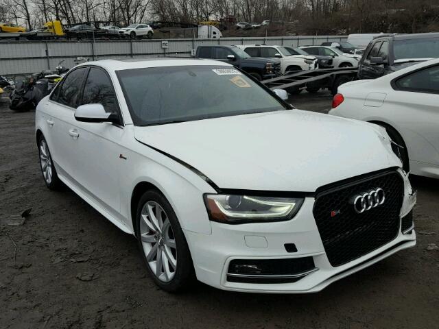 WAUBGAFL3FA049401 - 2015 AUDI S4 PREMIUM WHITE photo 1