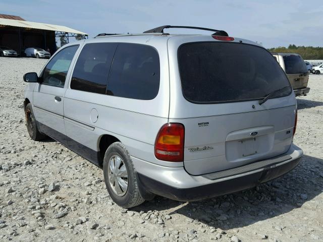 2FMZA5149WBD72099 - 1998 FORD WINDSTAR W SILVER photo 3