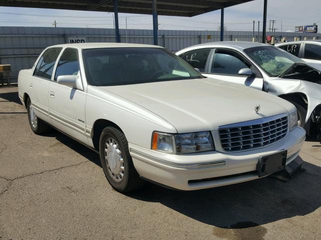 1G6KD54Y6XU772745 - 1999 CADILLAC DEVILLE WHITE photo 1