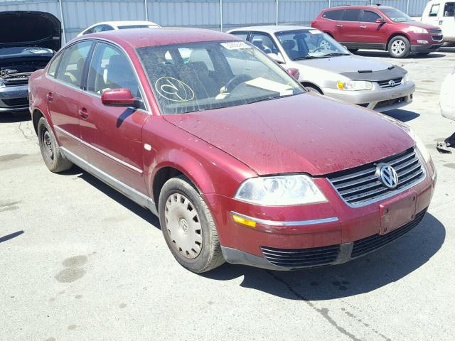 WVWMD63B84E037649 - 2004 VOLKSWAGEN PASSAT GL RED photo 1