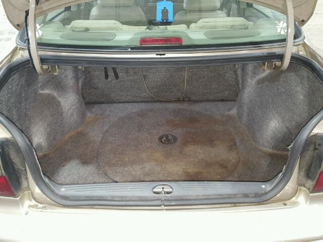 1G1NE52J3Y6257049 - 2000 CHEVROLET MALIBU LS ბეჟი ფოტო 9