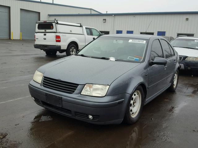 3VWSK69M43M150199 - 2003 VOLKSWAGEN JETTA GLS GRAY photo 2