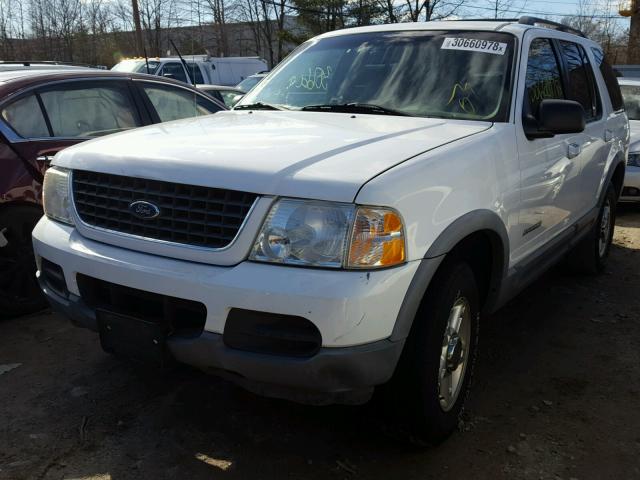 1FMZU73E12UB53277 - 2002 FORD EXPLORER X WHITE photo 2