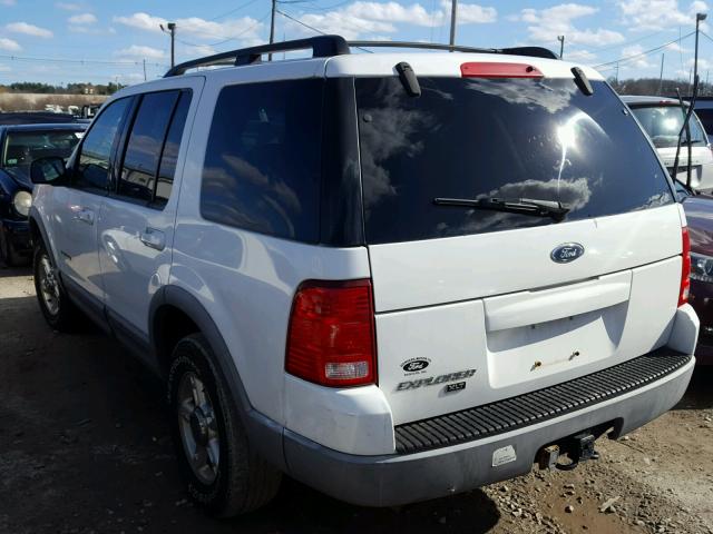 1FMZU73E12UB53277 - 2002 FORD EXPLORER X WHITE photo 3