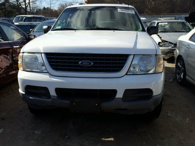 1FMZU73E12UB53277 - 2002 FORD EXPLORER X WHITE photo 9