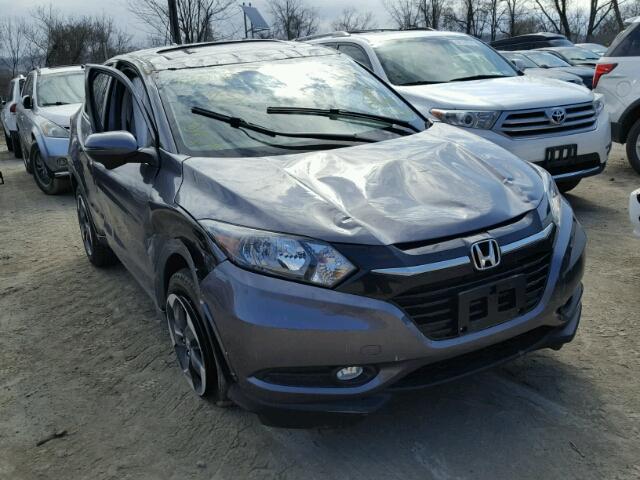 3CZRU6H55JG700831 - 2018 HONDA HR-V EX GRAY photo 1