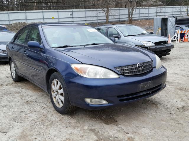 4T1BE30K63U218711 - 2003 TOYOTA CAMRY LE BLUE photo 1