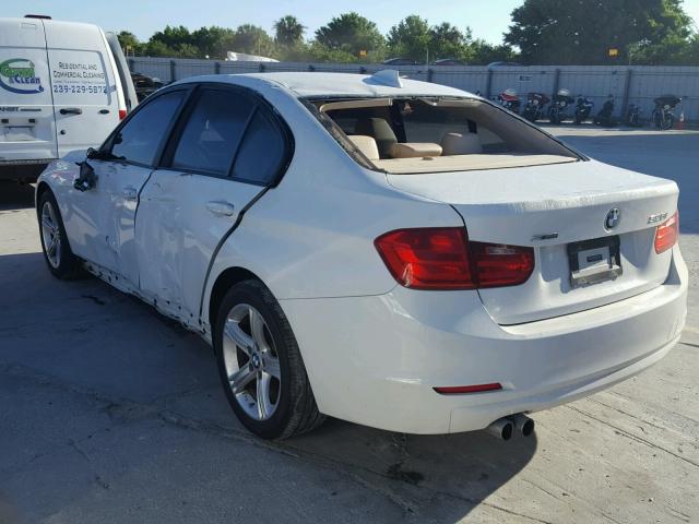 WBA3B3C54DF531671 - 2013 BMW 328 XI WHITE photo 3