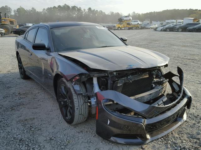 2C3CDXCT7HH529229 - 2017 DODGE CHARGER R/ GRAY photo 1