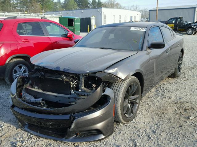 2C3CDXCT7HH529229 - 2017 DODGE CHARGER R/ GRAY photo 2