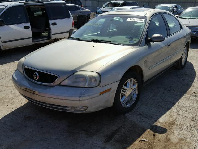 1MEFM55S73A626938 - 2003 MERCURY SABLE LS P TAN photo 2