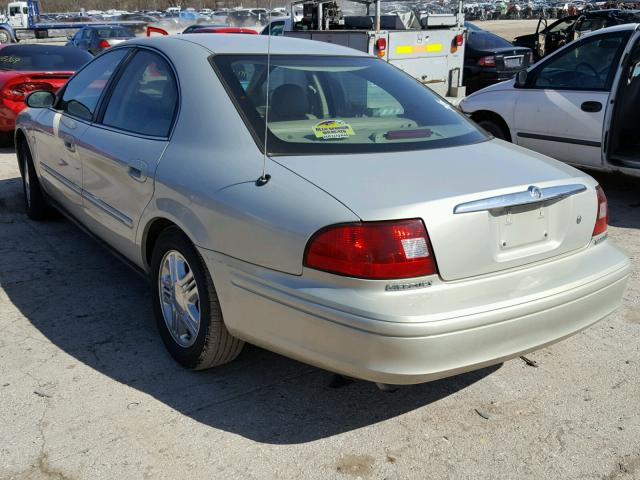 1MEFM55S73A626938 - 2003 MERCURY SABLE LS P TAN photo 3