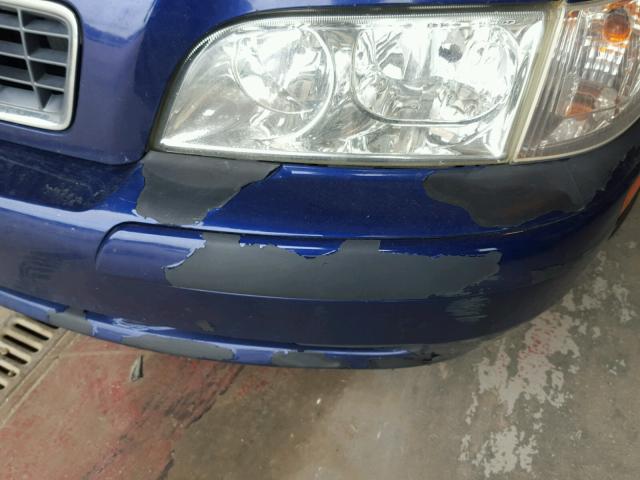 YV1VS27574F079841 - 2004 VOLVO S40 1.9T BLUE photo 9