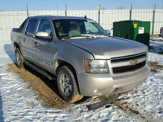 3GNFK12367G113689 - 2007 CHEVROLET AVALANCHE GRAY photo 1