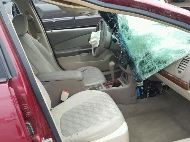 1G1ZT64825F140887 - 2005 CHEVROLET MALIBU MAX 栗色 照片 5