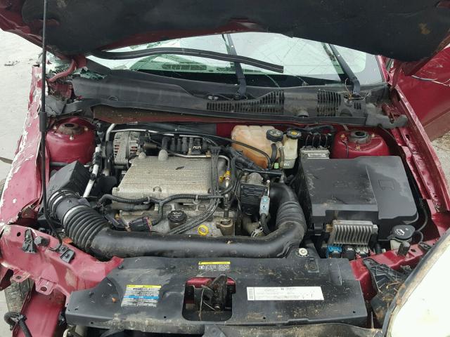 1G1ZT64825F140887 - 2005 CHEVROLET MALIBU MAX 栗色 照片 7
