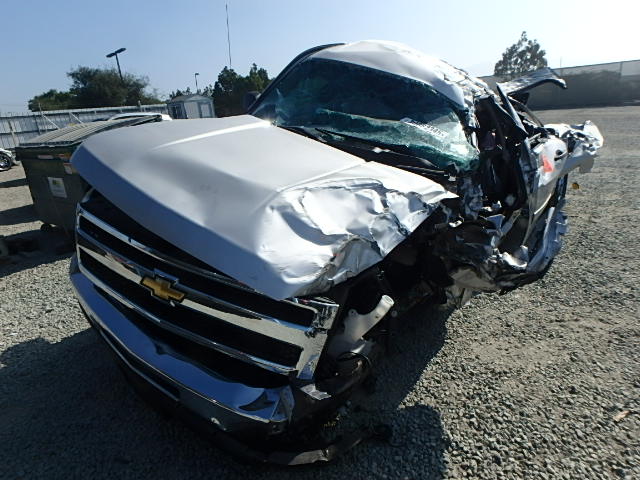 3GCRKSE34AG149296 - 2010 CHEVROLET SILVERADO SILVER photo 2