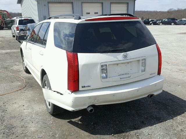 1GYEE63A340151087 - 2004 CADILLAC SRX WHITE photo 3