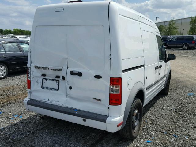 NM0LS7BN9DT146911 - 2013 FORD TRANSIT CO WHITE photo 4