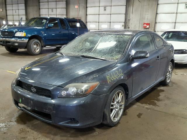 JTKDE167980252962 - 2008 TOYOTA SCION TC GRAY photo 2