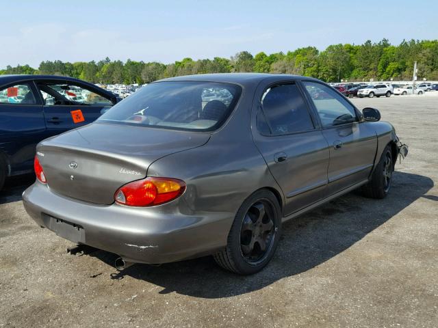 KMHJF25F7XU866420 - 1999 HYUNDAI ELANTRA BA GRAY photo 4