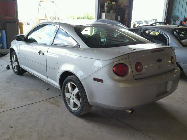 1G1AL18F267680258 - 2006 CHEVROLET COBALT LT SILVER photo 3