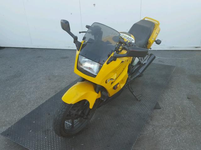 JKAEXMF173A096758 - 2003 KAWASAKI EX250 F YELLOW photo 2