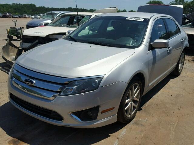 3FAHP0JAXAR332752 - 2010 FORD FUSION SEL GRAY photo 2