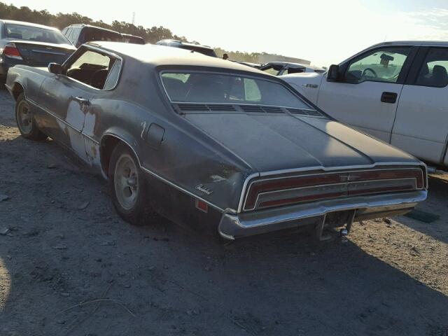 0J83N148274 - 1970 FORD T BIRD GREEN photo 3