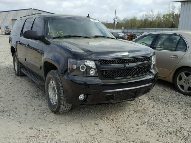 3GNFC16J67G301165 - 2007 CHEVROLET SUBURBAN C BLACK photo 1