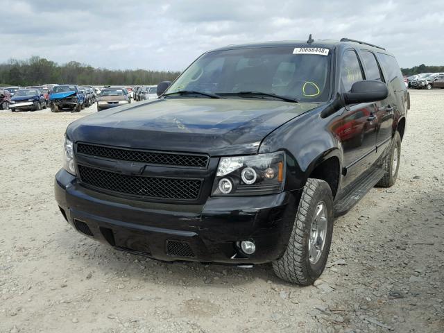 3GNFC16J67G301165 - 2007 CHEVROLET SUBURBAN C BLACK photo 2