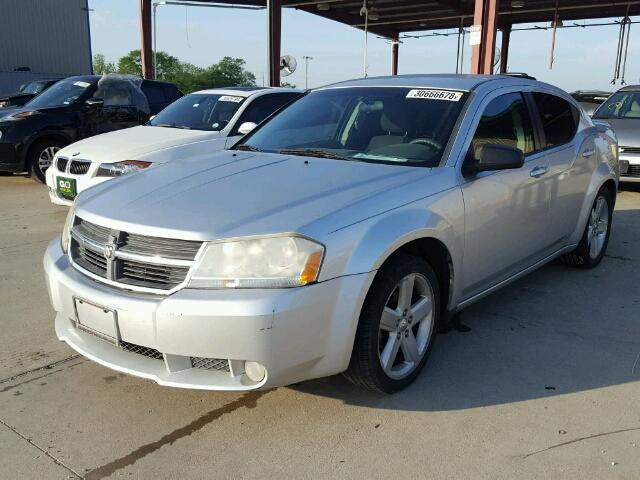 1B3LC56R38N107325 - 2008 DODGE AVENGER SX SILVER photo 2