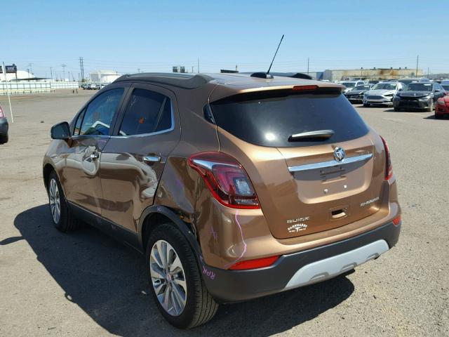 KL4CJASB8HB109363 - 2017 BUICK ENCORE PRE BROWN photo 3